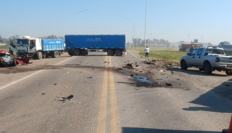 Un automovilista murió al chocar contra un camión en la peligrosa Ruta Nacional 34 en San Genaro