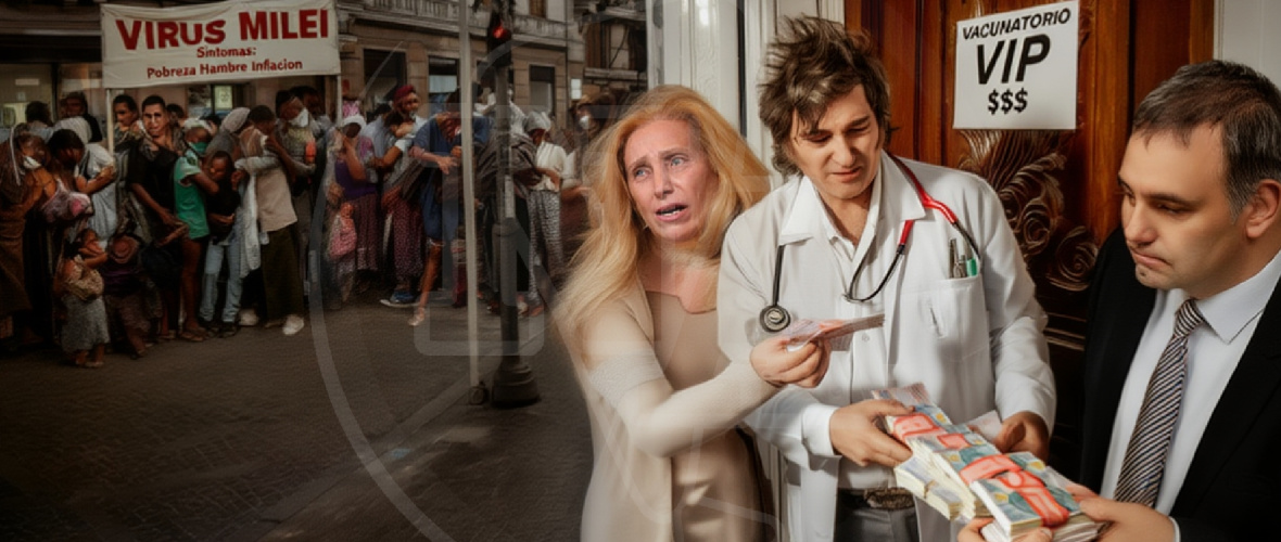 Milei en su propia pandemia