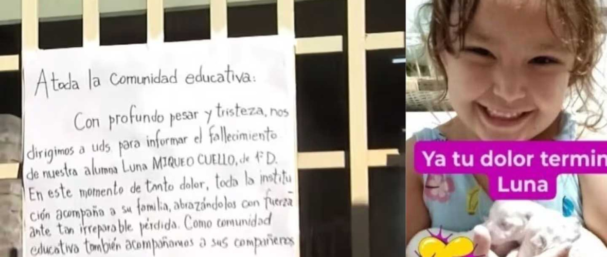 Tragedia en la escuela: una nena de 6 años se tropezó con los cordones, se golpeó contra un banco y murió