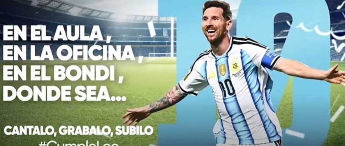 Proponen un festejo masivo para el cumpleaños de Lionel Messi durante el Mundial