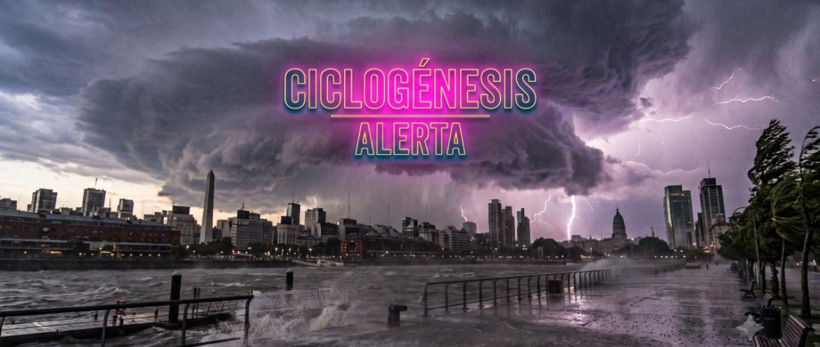 Alerta naranja por tormentas severas en el AMBA: lluvias fuertes, ráfagas de más de 90 km/h y granizo