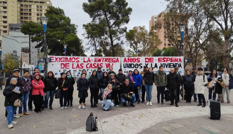Gran operativo por los lotes de la cooperativa 127 hectáreas