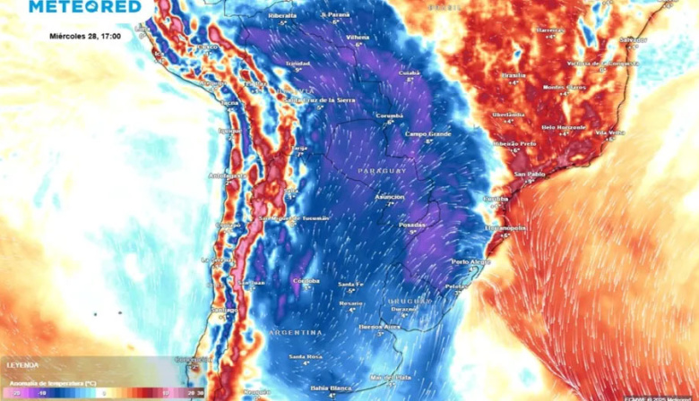 Se expande la ola polar por Argentina