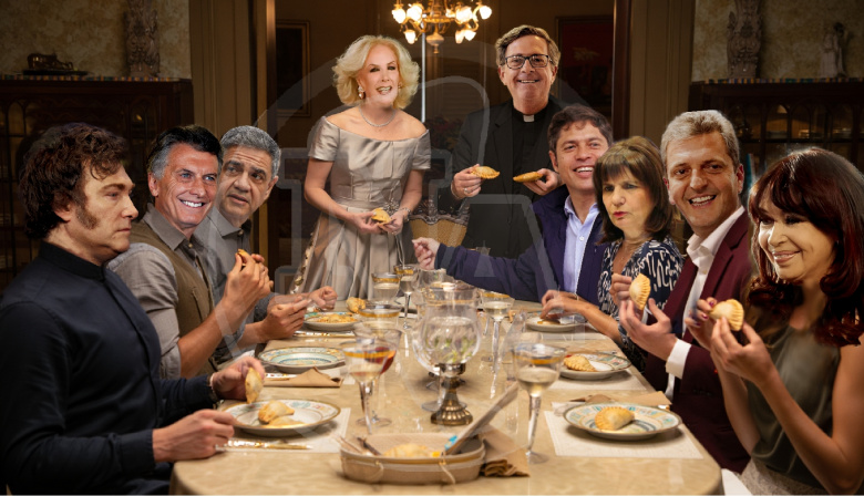El debate, en la misa y en la mesa