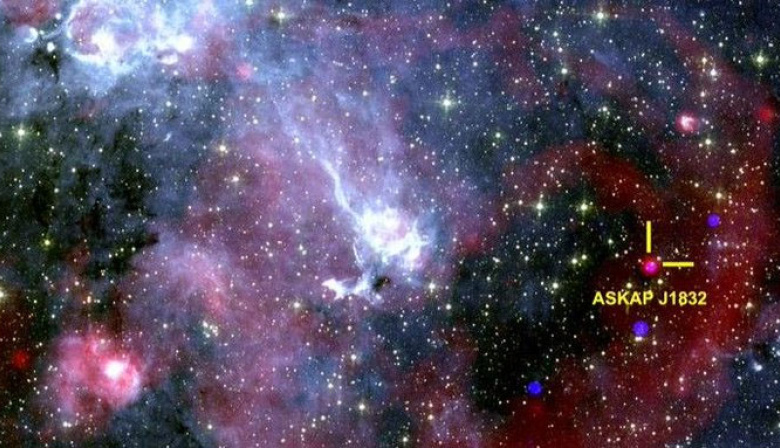 Un objeto extraño en la Vía Láctea nos 'disparó' rayos X y ondas de radio durante un mes