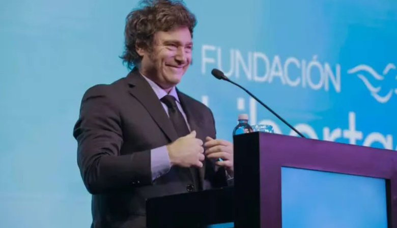 El posteo de Javier Milei para celebrar la detención de Juan Grabois