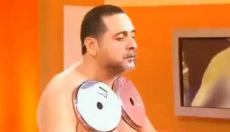 Se presentó como víctima de vacunas contra el Covid en el Congreso, pero fue entrevistado en 2013 como "récord Guinnes"