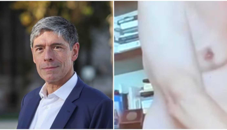 Incómodo momento en el juicio por los Cuadernos: Abal Medina apareció semidesnudo en la audiencia virtual