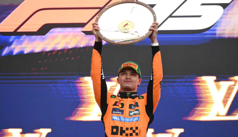 Lando Norris hizo una carrera espectacular y es el nuevo campeón de la Fórmula 1