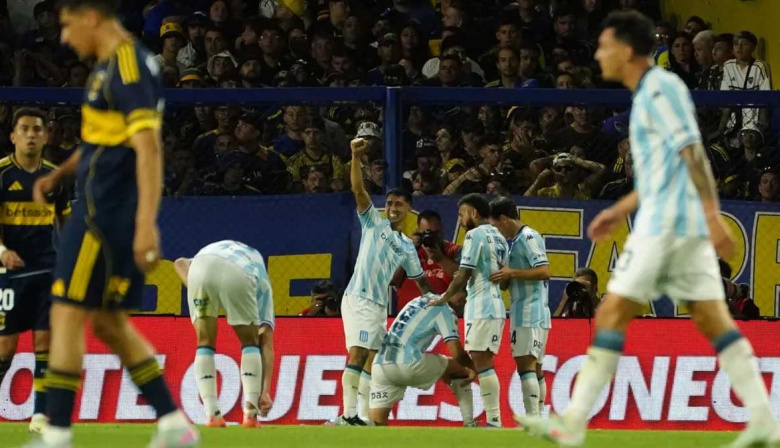 Racing le ganó 1-0 a Boca y avanzó a la final del Torneo Clausura