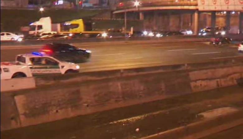 Inundada y con autos varados: así quedó la Panamericana tras el paso del temporal en el AMBA