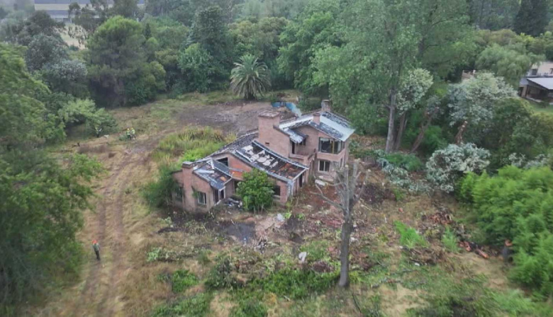 “Chiqui” Tapia fijó domicilio en un predio municipal de Pilar donde se construye el museo de la AFA