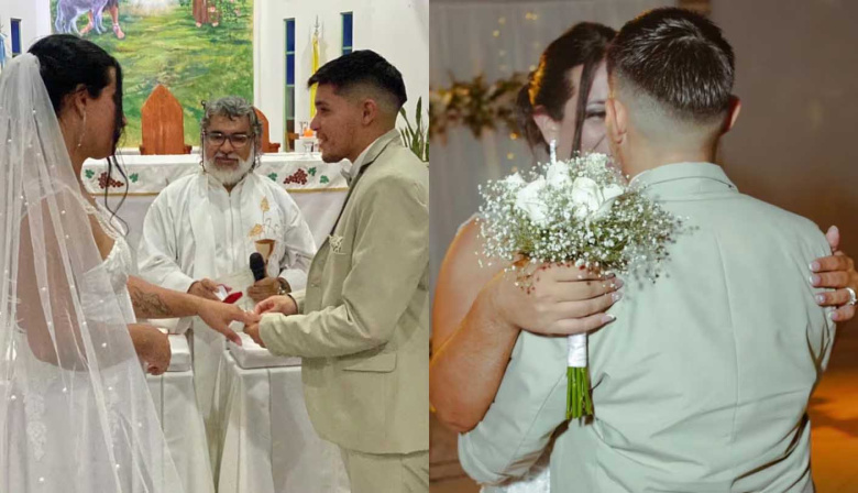 Tensión en Corrientes: una pareja trans logró casarse por Iglesia y el arzobispado busca cancelar la boda