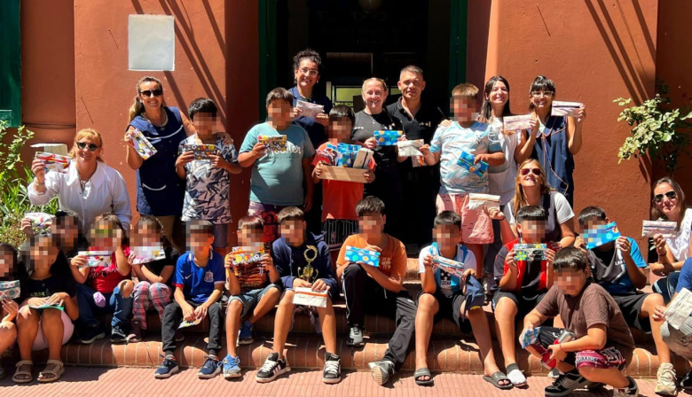 En una cárcel de Junín elaboraron 70 eco cartucheras para una escuela hogar de General Viamonte