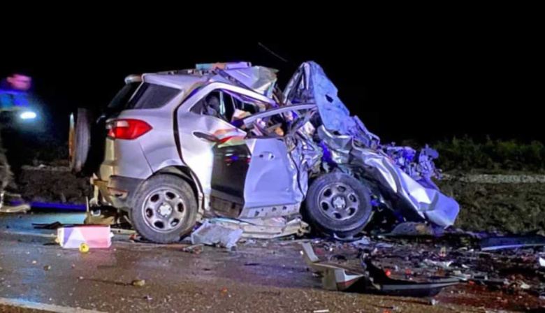 Tragedia en la Ruta 3: un choque frontal de camionetas dejó tres muertos y tres heridos en Chubut