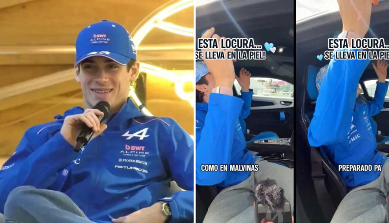 Polémica en Alpine: borraron un video de Colapinto en el que mencionaba las Islas Malvinas