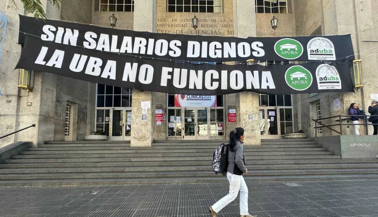 Paro total en la UBA en rechazo a la intimación del Gobierno y en reclamo de financiamiento universitario