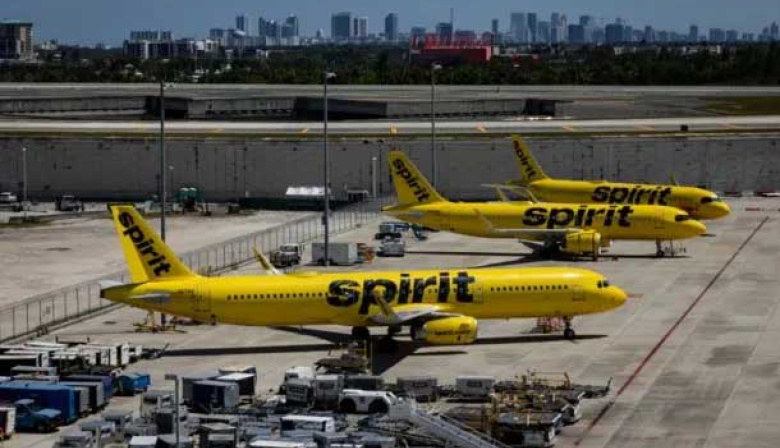 Spirit Airlines anunció el cese de operaciones y canceló todos sus vuelos
