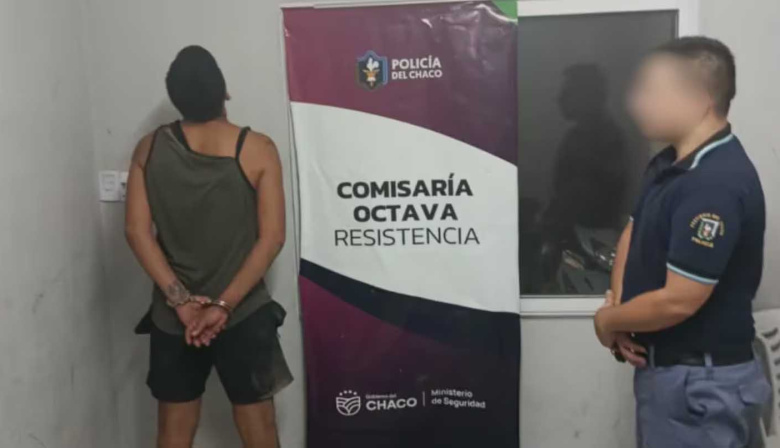 Chaco: un hombre tomó de rehén a su hijo de tres años, amenazó a su pareja y terminó preso