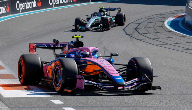 La Fórmula 1 adelantó la carrera del GP de Miami a las 14 del domingo por riesgo de tormenta eléctrica