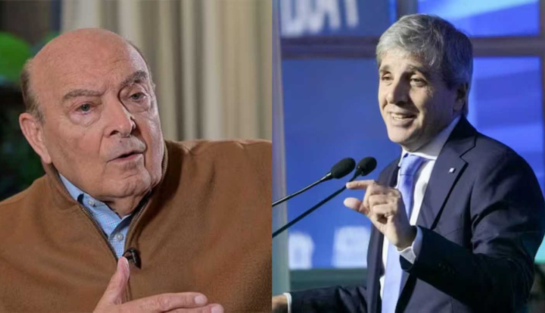 Cavallo pidió levantar el cepo al dólar y Luis Caputo lo cruzó con dureza