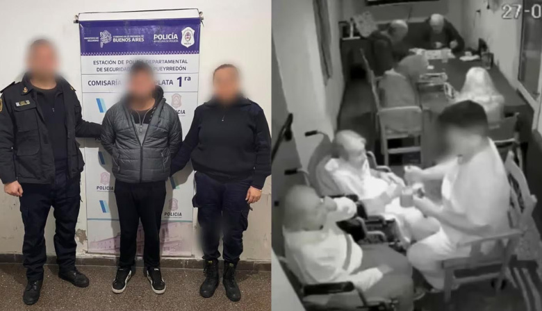 El cuidador que maltrató a dos jubiladas en un geriátrico de Mar del Plata fue detenido y luego liberado