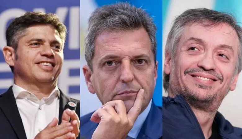La intimidad de la cumbre peronista entre Axel Kicillof, Sergio Massa y Máximo Kirchner