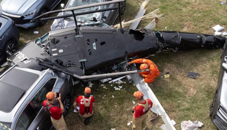 Suspendieron a cuatro empresas que hacían vuelos en helicóptero en Río de Janeiro tras una seguidilla de accidentes fatales