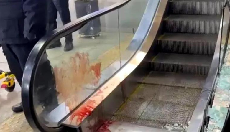 Accidente: una escalera mecánica colapsó en el Belgrano Sur y hubo once heridos