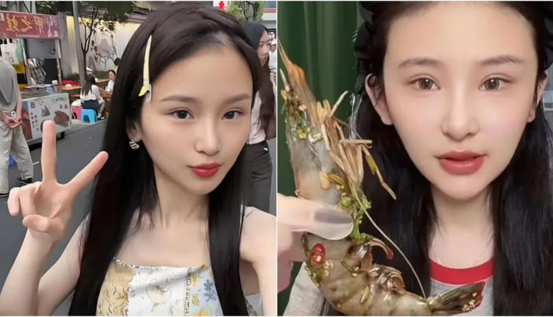 Murió a los 24 una influencer china conocida por comer cantidades extremas de comida en vivo