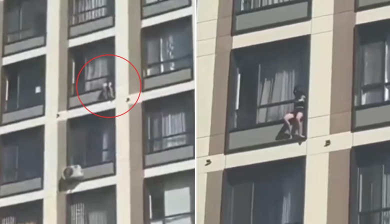 Una mujer se arrojó desde la ventana de un piso 15 y cayó sobre un nene de 2 años: ambos murieron en el acto