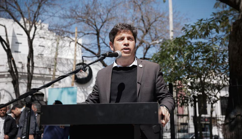 Axel Kicillof: "Estamos trabajando para ganarle a Milei"
