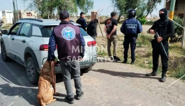 Dos mendocinos fueron detenidos en San Luis con cocaína valuada en $22 millones