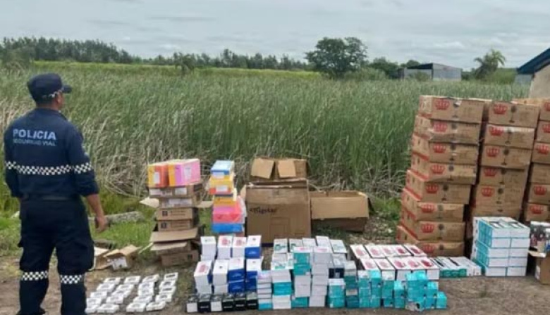 Golpe al contrabando: cayeron en Formosa con mercadería valuada en más de $7 millones