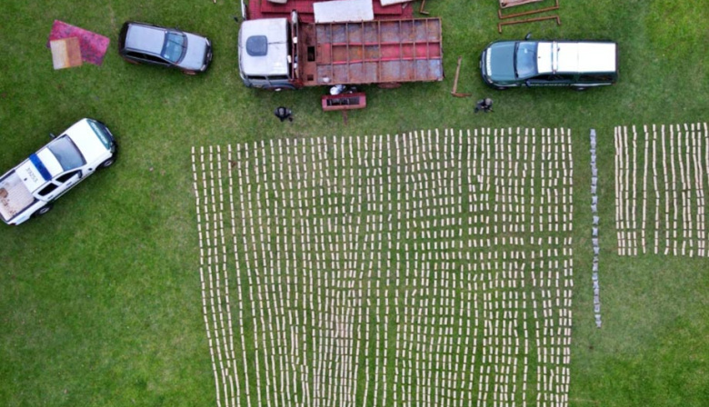 Desbarataron una organización que ingresaba toneladas de marihuana desde Paraguay y la distribuía en Buenos Aires