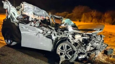 Conmoción en San Luis: un abuelo y su nieto murieron tras chocar en la ruta cuando volvían de ver a River