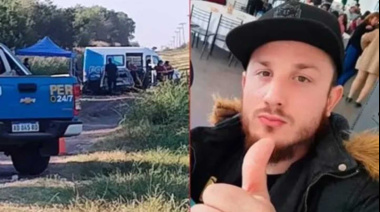 Encontraron el cuerpo de un joven dentro de un auto incendiado y detuvieron a un sospechoso