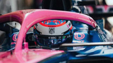 Colapinto giró más de 100 vueltas en Bahrein y terminó 6° en los test de la F1