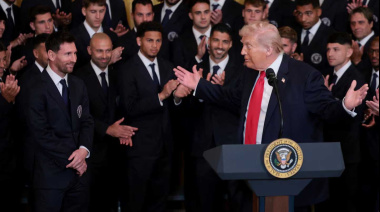 Donald Trump recibió a Messi y al resto del plantel del Inter Miami en la Casa Blanca: “Soy un gran fan”