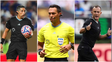 La FIFA eligió a los tres árbitros argentinos que dirigirán en el Mundial 2026