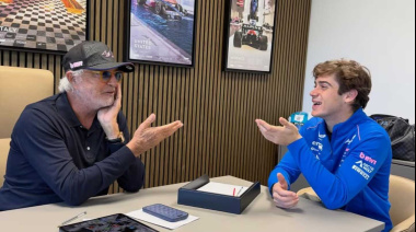 La reunión clave entre Flavio Briatore y Franco Colapinto en la sede de Alpine antes del GP de Miami