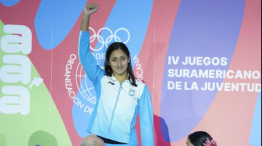 La argentina Agostina Hein brilló en los Juegos Suramericanos de la Juventud con medallas de oro y récords