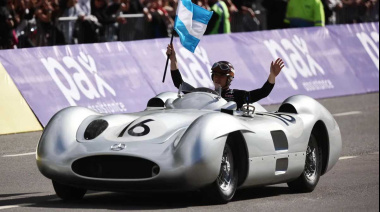 El emotivo posteo de Franco Colapinto luego de su exhibición en Buenos Aires