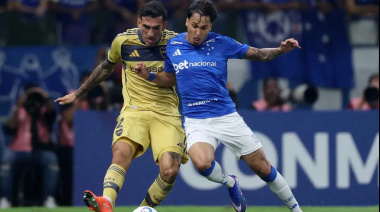 Con diez jugadores, por la expulsión de Bareiro, Boca cayó ante Cruzeiro en Brasil por la Libertadores