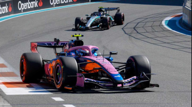 La Fórmula 1 adelantó la carrera del GP de Miami a las 14 del domingo por riesgo de tormenta eléctrica