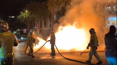 Caos en París tras la clasificación del PSG: 127 detenidos y 11 heridos por incidentes con la policía