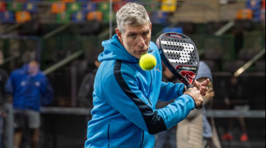 La pasión de Martín Palermo por el pádel: del reencuentro con excompañeros a la adrenalina de la competencia