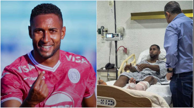 Se conoció el parte médico del jugador que sufrió una escalofriante lesión y conmocionó al fútbol mundial