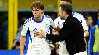 Preocupación en la Selección: Nico Paz tiene una lesión en la rodilla y Scaloni sigue de cerca su evolución