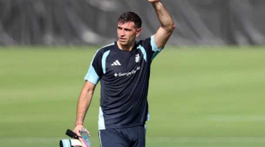 La actitud de Dibu Martínez tras el entrenamiento de la Selección Argentina que ilusiona a todos